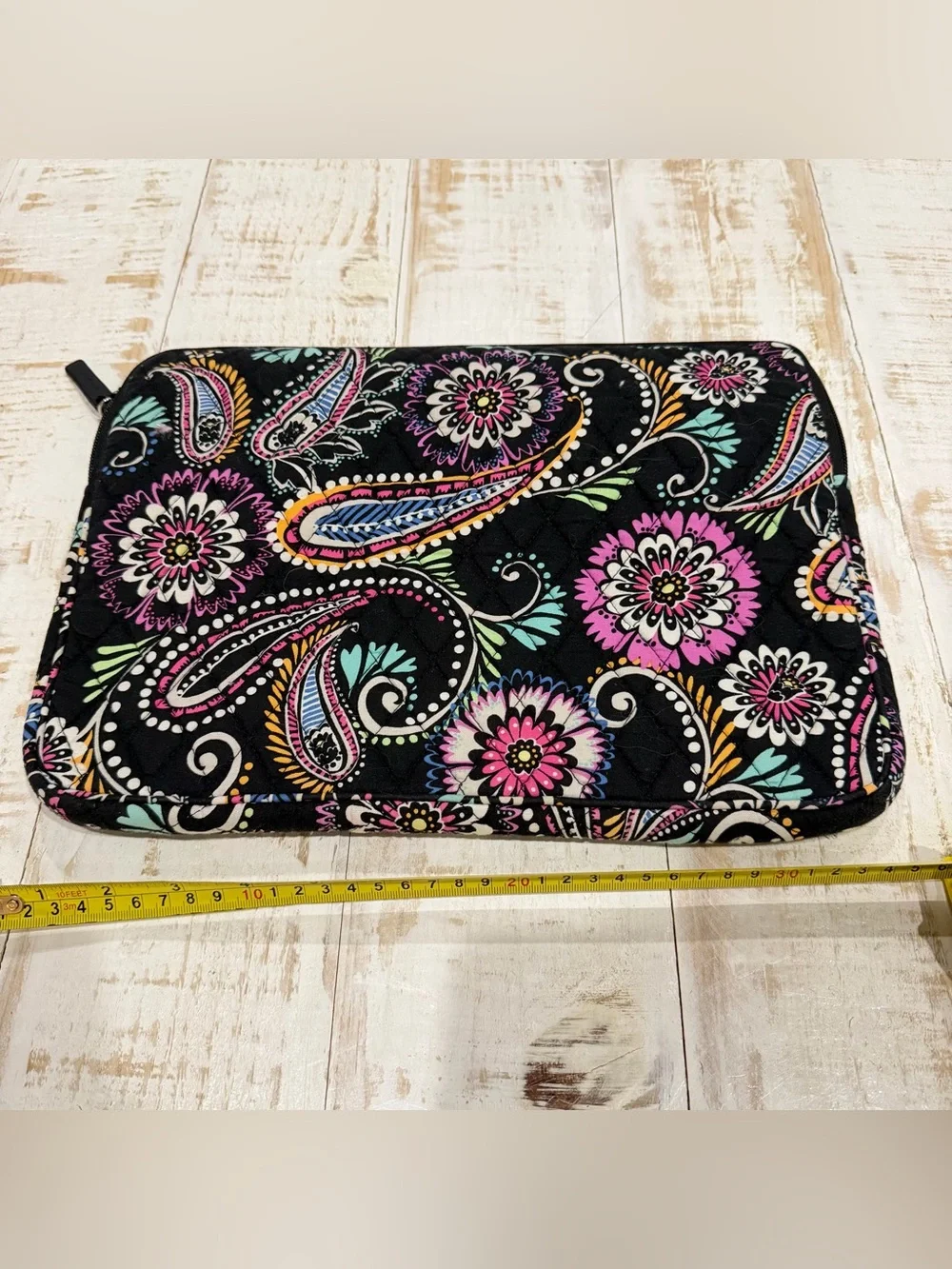 Vera Bradley Laptop Sleeve in Bandana Swirl Paisley